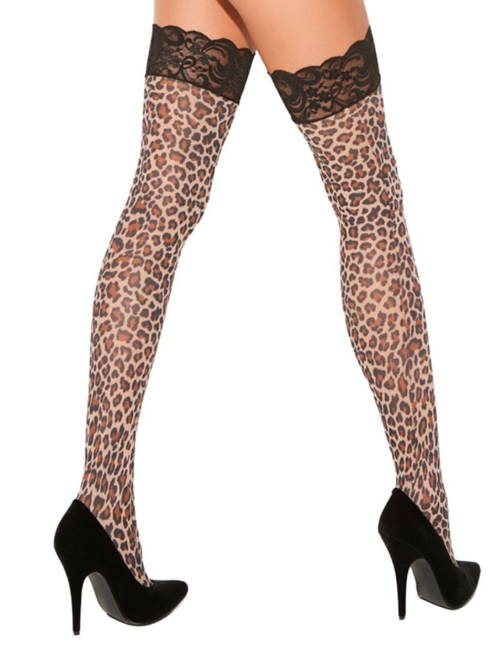 Leopard Thigh High Stockings